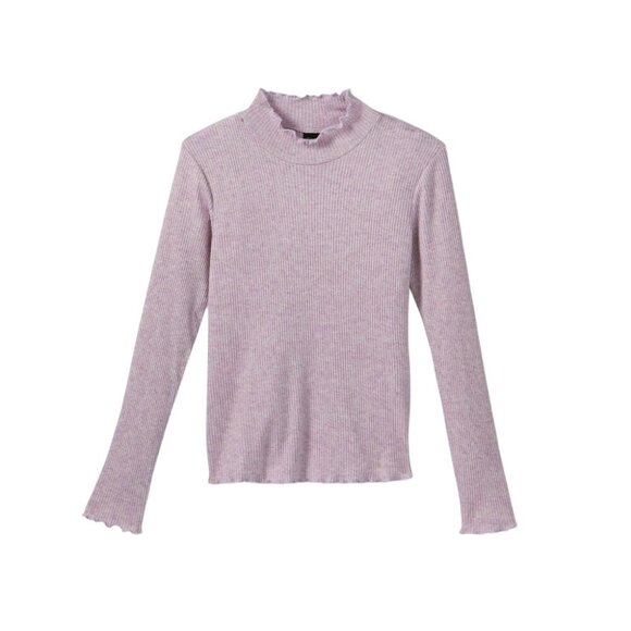 Girs' Ettuce Edge Mock-Neck Top - Art Class - Picture 1 of 5